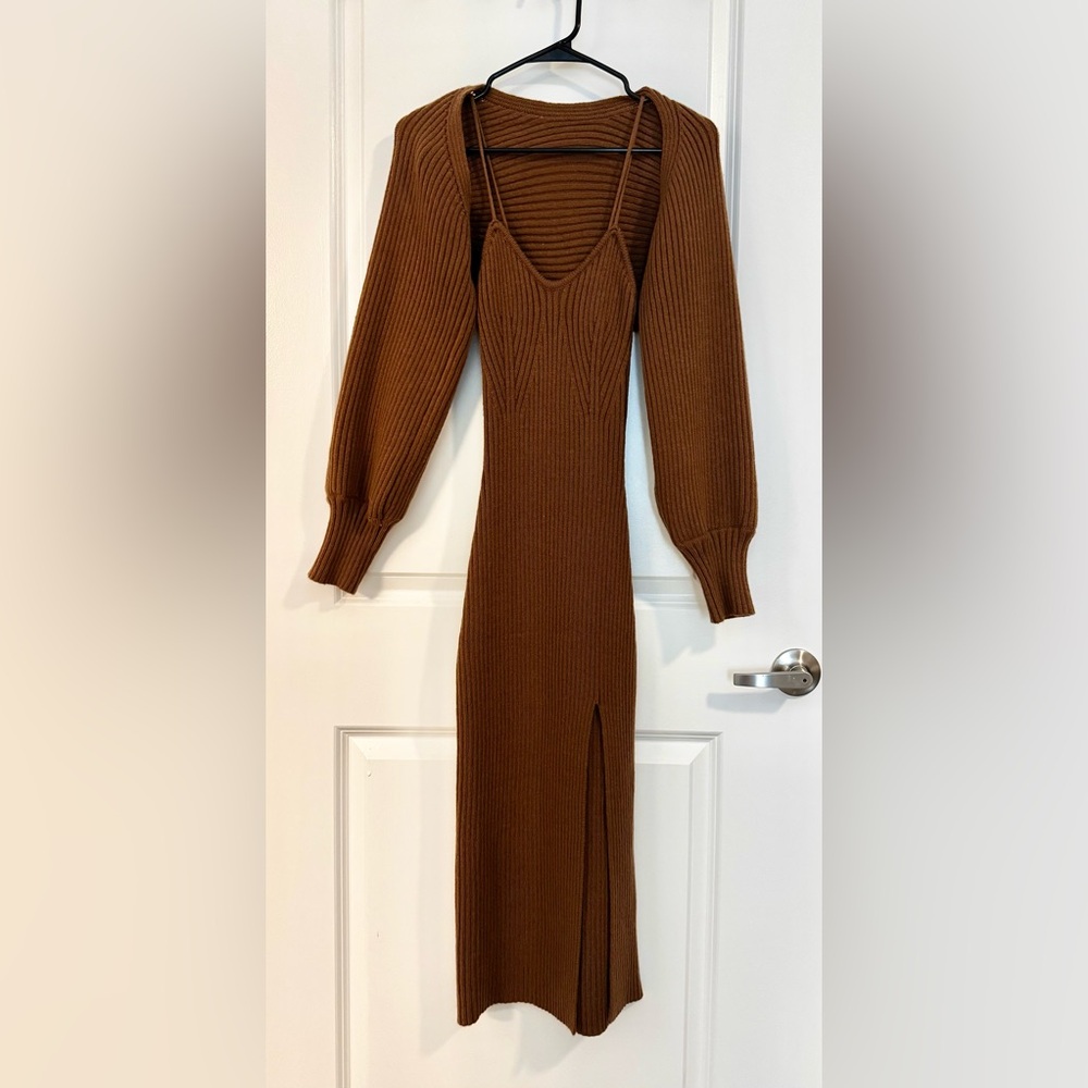 Two Piece Sweater Dress